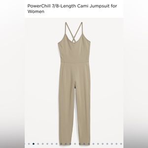 Old Navy PowerChill 7/8 Cami Jumpsuit